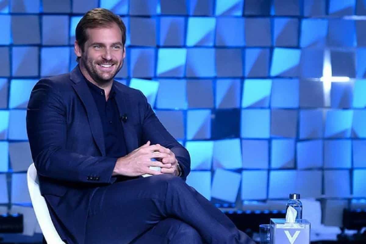 tomaso trussardi nello studio di verissimo