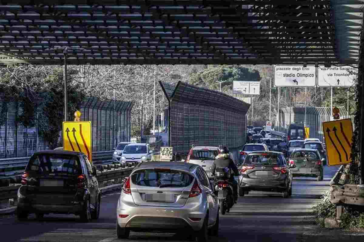 Un po' di traffico a Roma