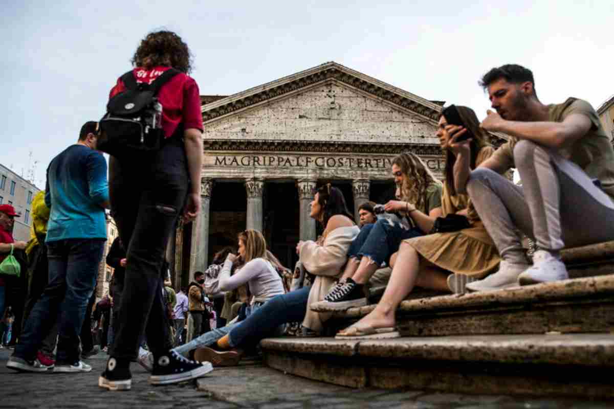 turisti a roma