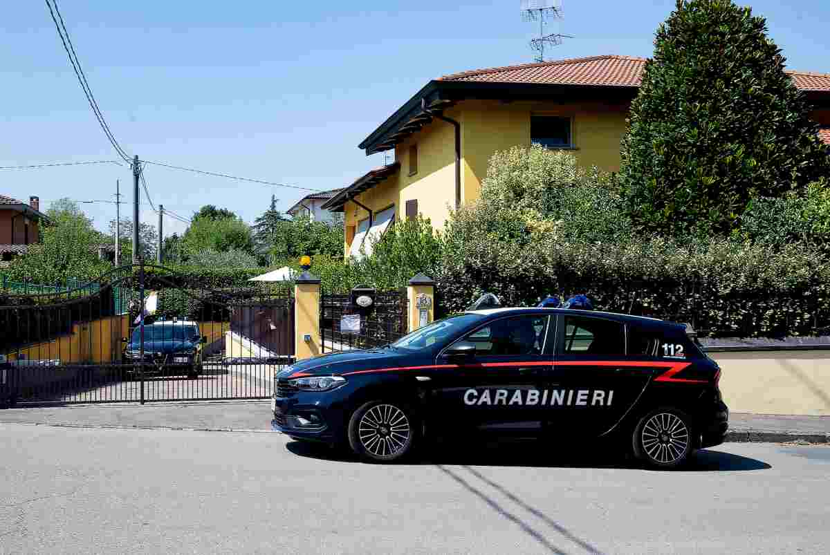 la villetta Traversetolo dove sono stati trovati i cadaveri di due neonati