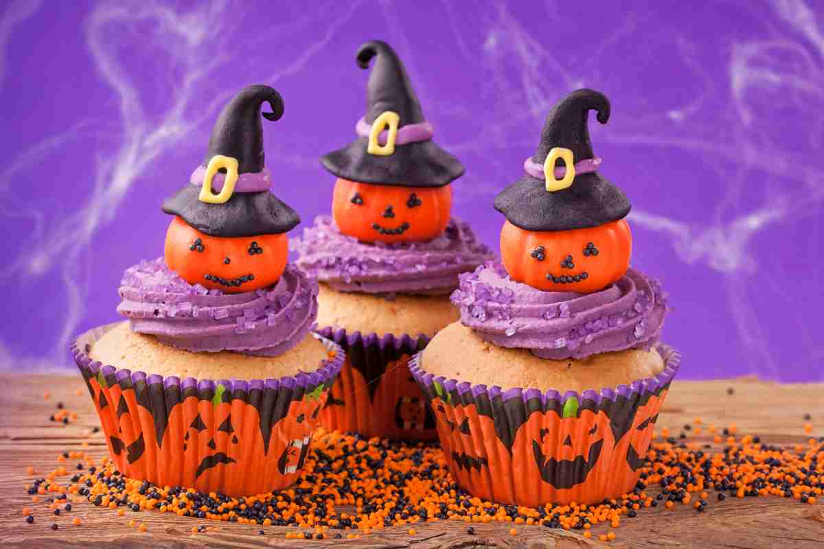 cupcake di halloween tra le ricette da preparare con i bambini