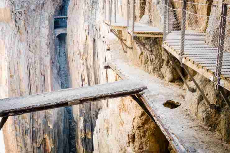 Caminito del Rey sentiero più pericoloso del mondo