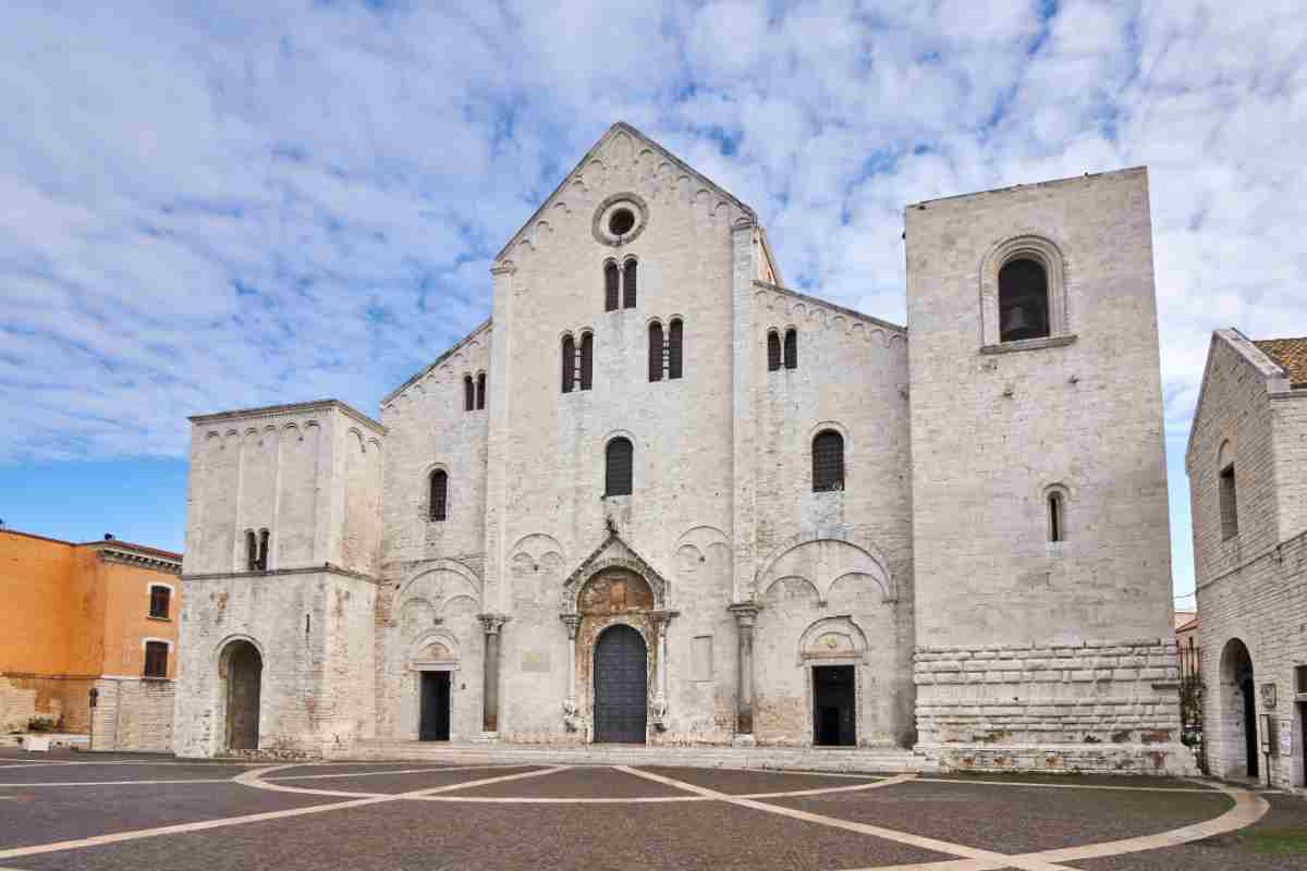 Chiesa di San Nicola a Bari, una delle città più economiche di Italia