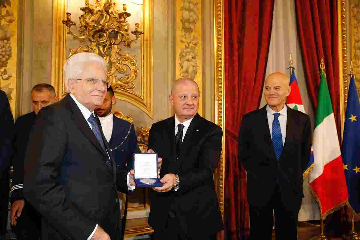 ENI AWARD 2024 Mattarella , Zafarana, Descalzi