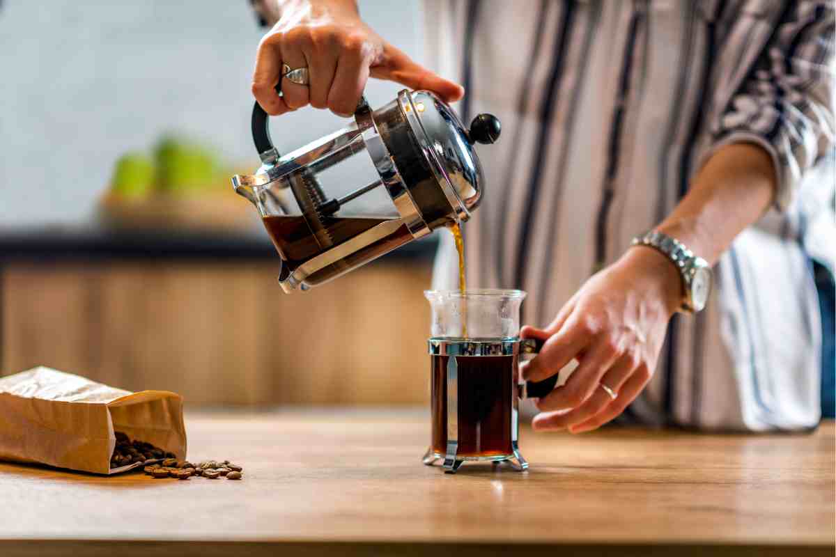 French Coffee Press, caffettiera a stantuffo