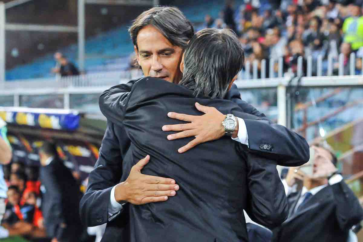 Inzaghi e Juric si abbracciano