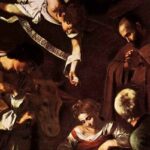 La Natività con i santi Lorenzo e Francesco d’Assisi di caravaggio