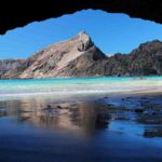 Panorama su isola Porto Santo Madera