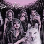 Particolare della copertina dell'album Runnin' with the Wolves di Sophya Baccini's Aradia