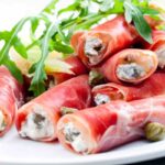 Involtini di prosciutto tra le ricette da fare in 10 minuti