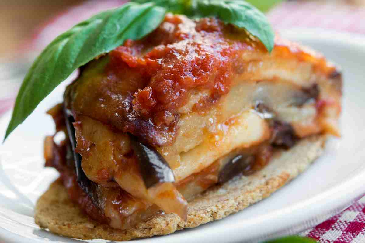 tortino di melanzane come esempio di ricette facili e veloci