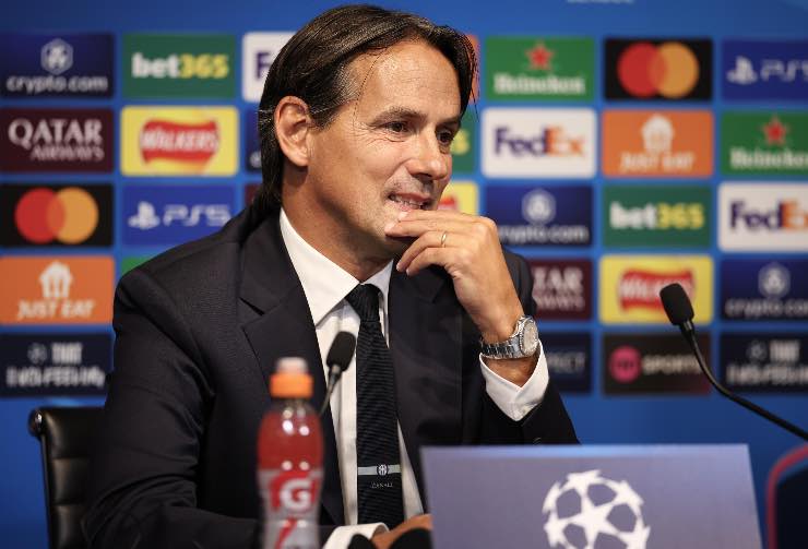 Inzaghi in conferenza