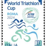 poste Triathlon francobollo