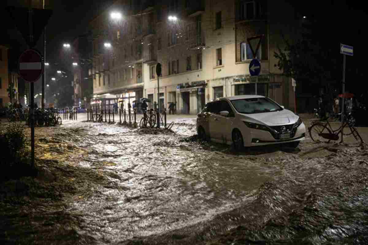 L'alluvione che ha colpito Bologna