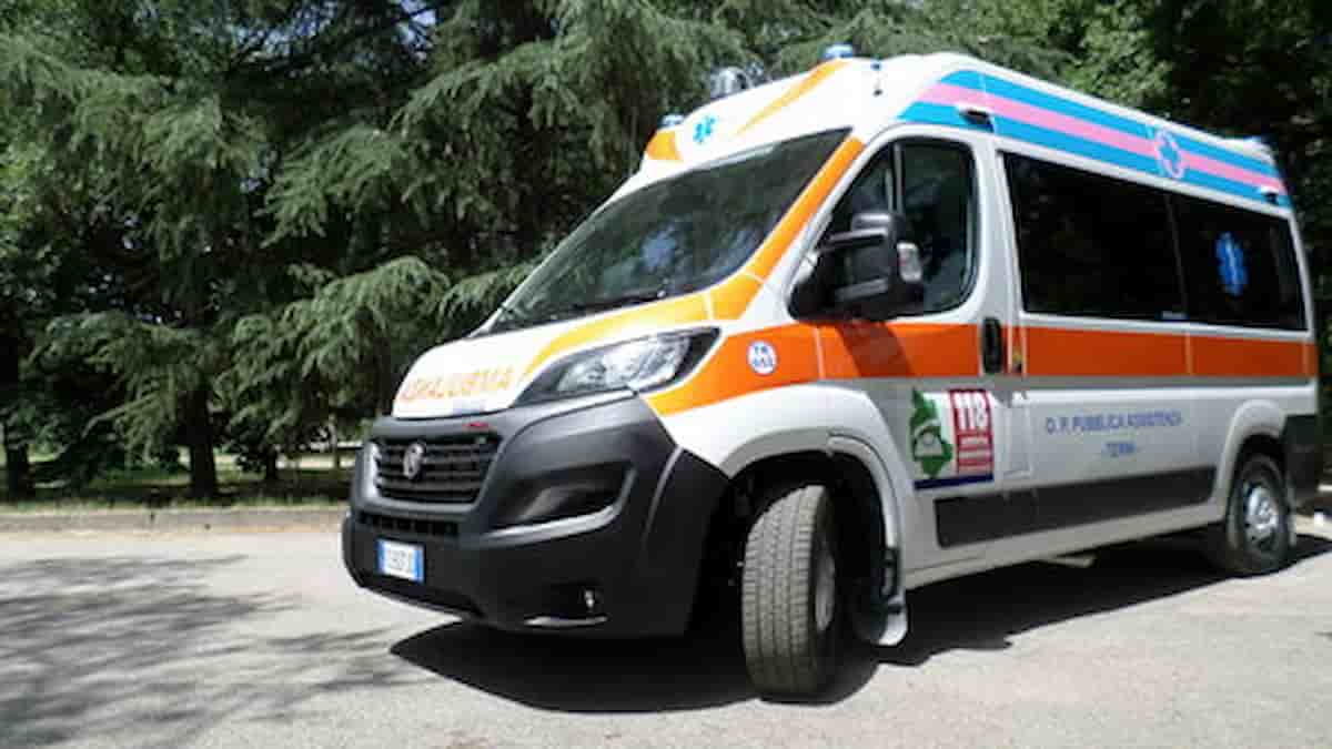 una ambulanza