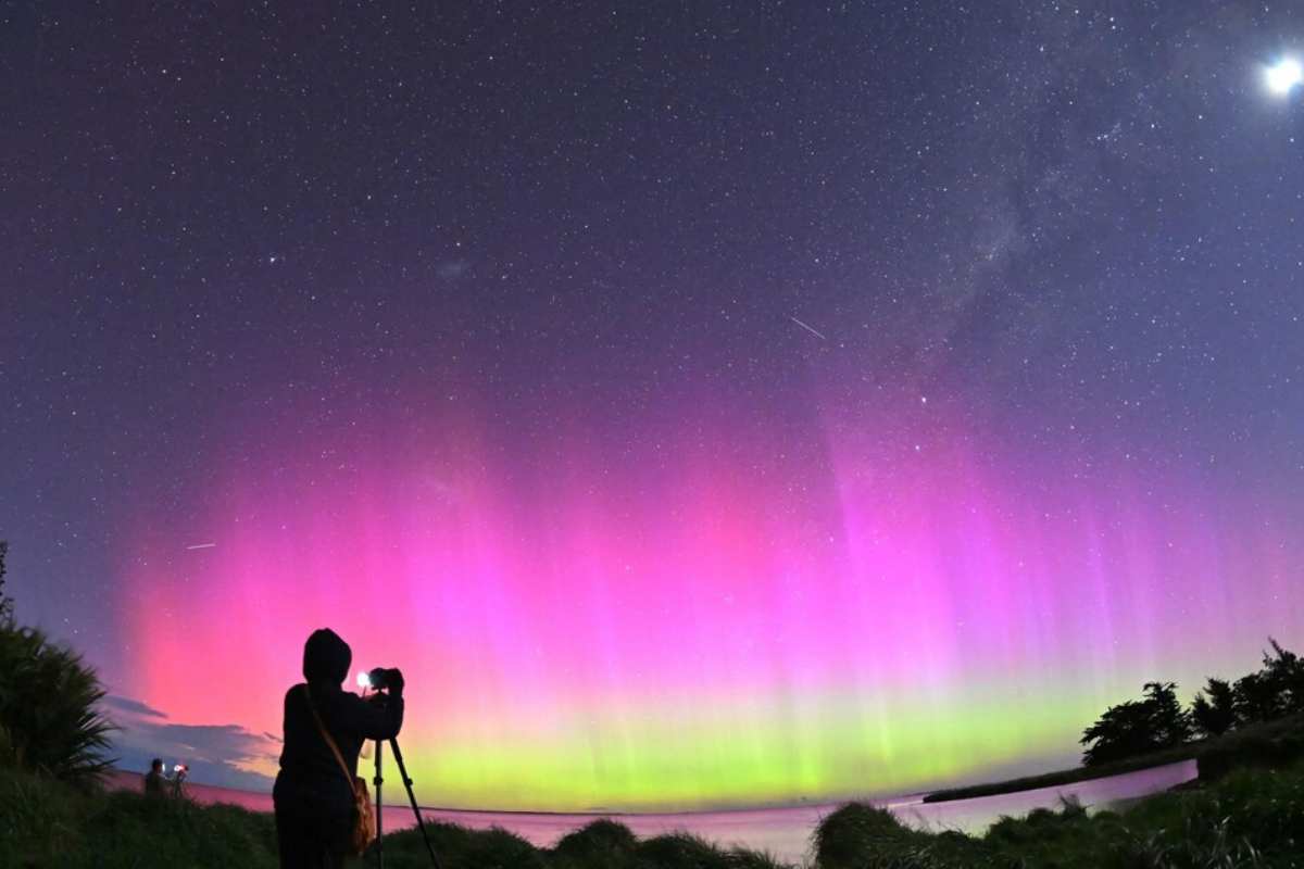 aurora boreale in italia