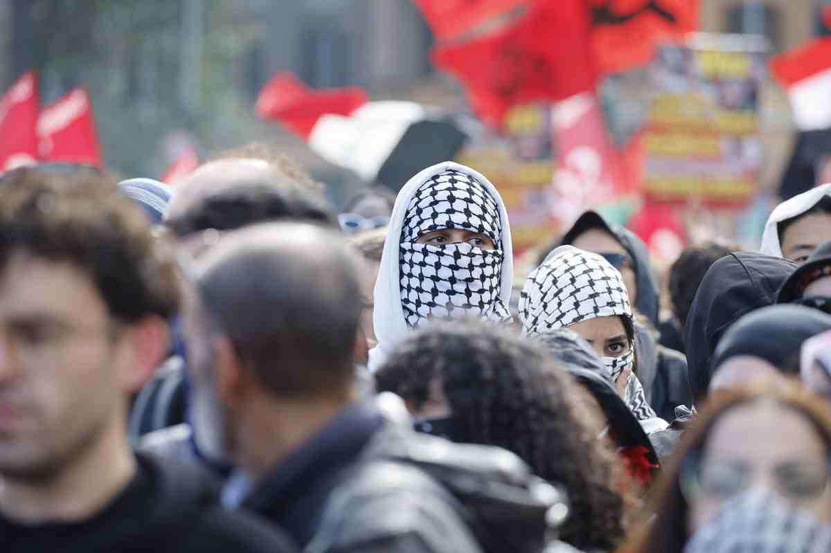 Corteo Palestina Roma