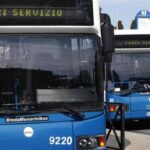 bus del cotral fermi in stazione