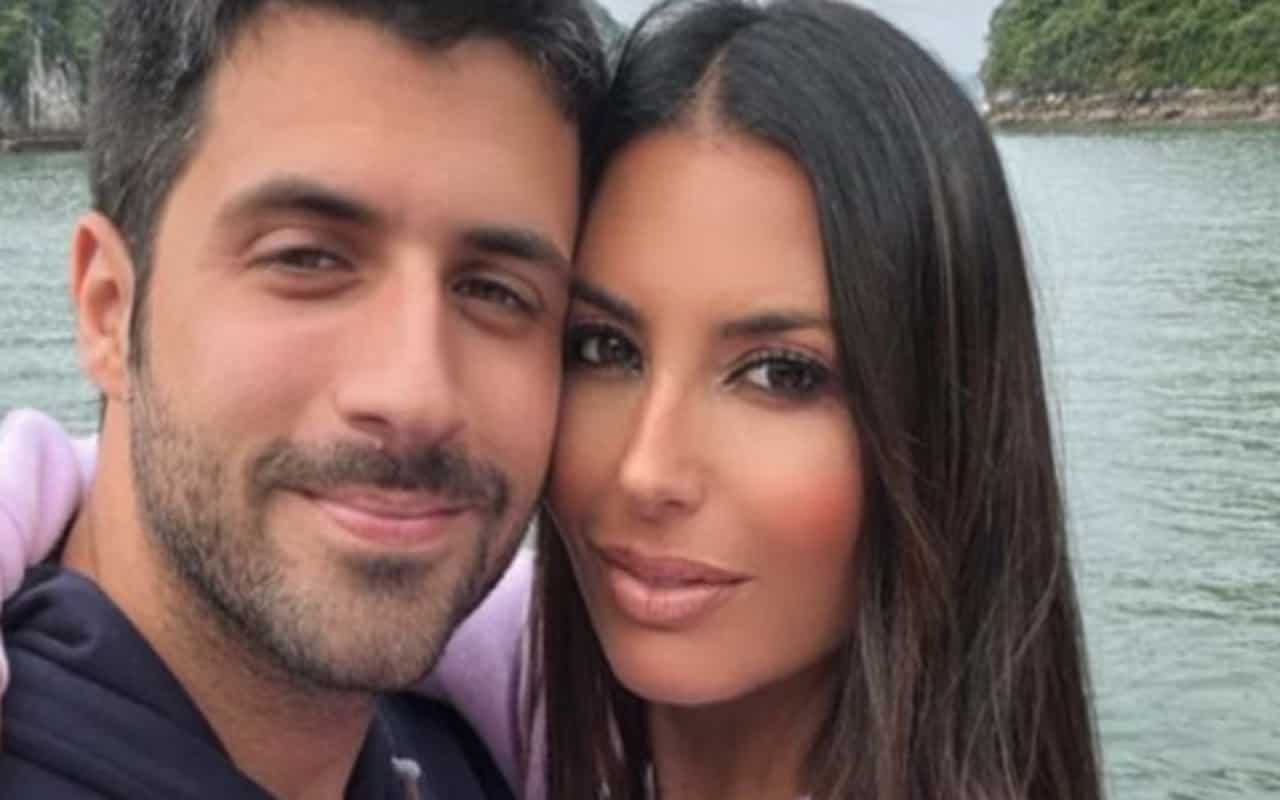 selfie di coppia elisabetta gregoraci e giulio fratini