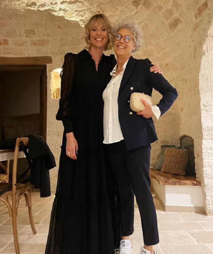 federica pellegrini e la mamma cinzia in posa