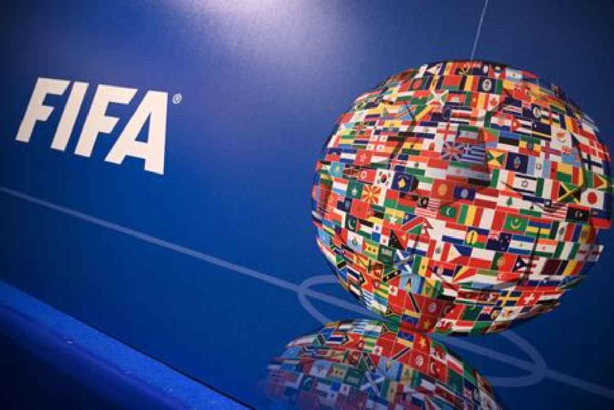 Lo stemma della Fifa