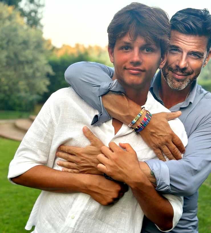 salvo sottile con il figlio giuseppe