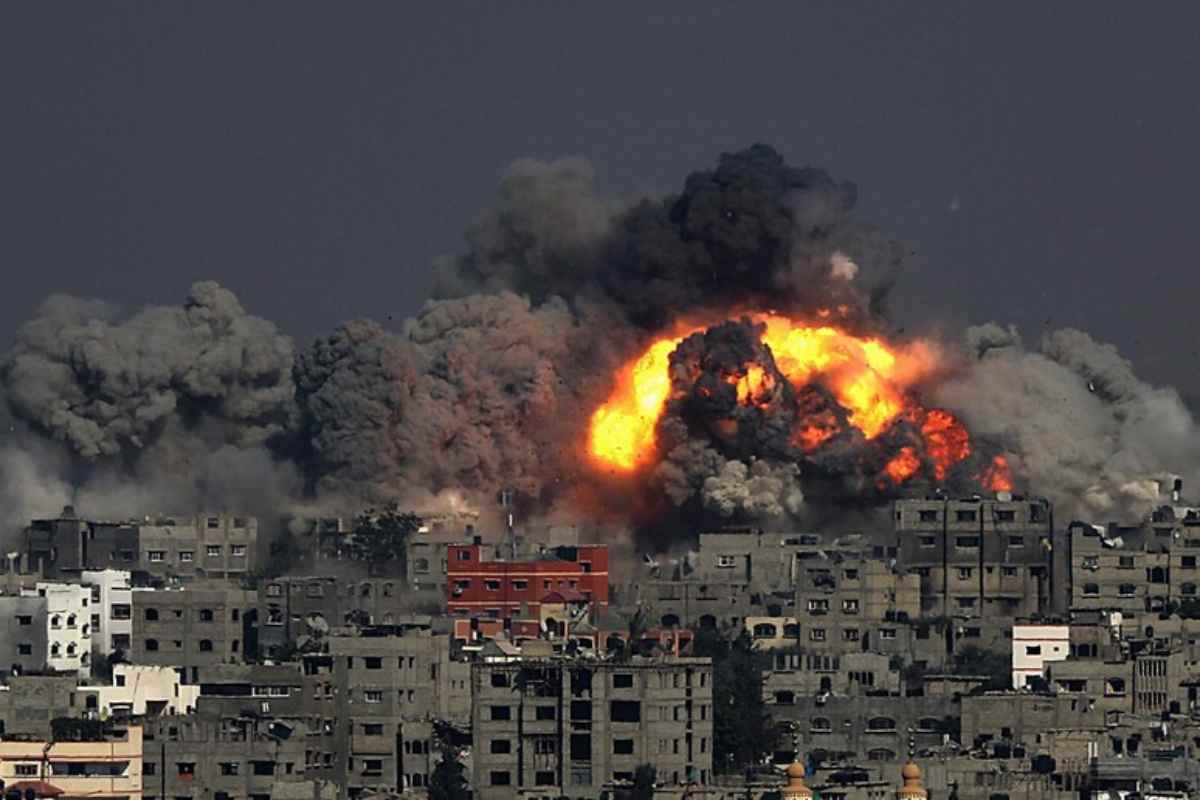 Gaza sotto le bombe