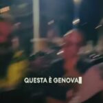 Un frame del video di Bassetti contro i vigili di Genova