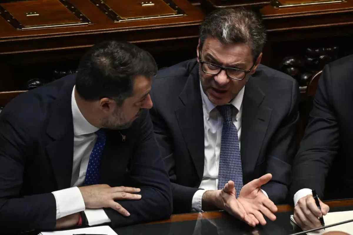 Il ministro dell'Economia Giancarlo Giorgetti 