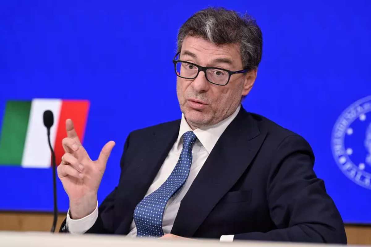 Il ministro Giorgetti