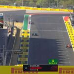 leclerc taglia il traguardo ad austin