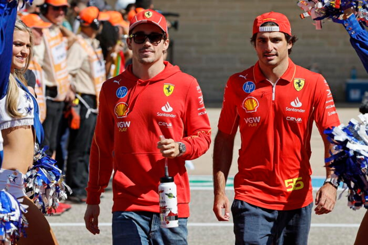 leclerc e sainz