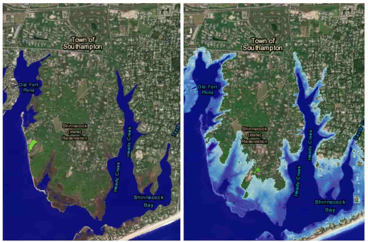 Il mare avanza per effetto del clima