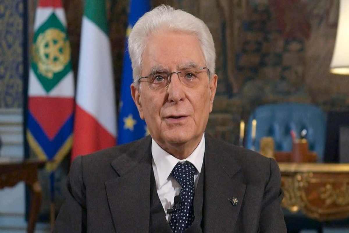 Il presidente della Repubblica, Sergio Mattarella