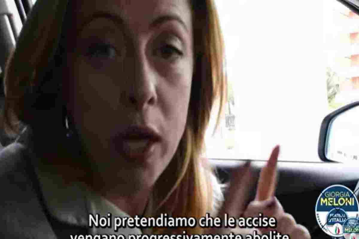 Giorgia Meloni e l'ormai celeberrimo video sulle accise