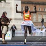 mezza maratna per le strade di roma