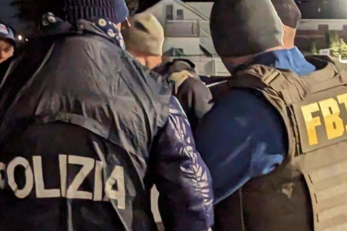 polizia e fbi in azione a malpensa