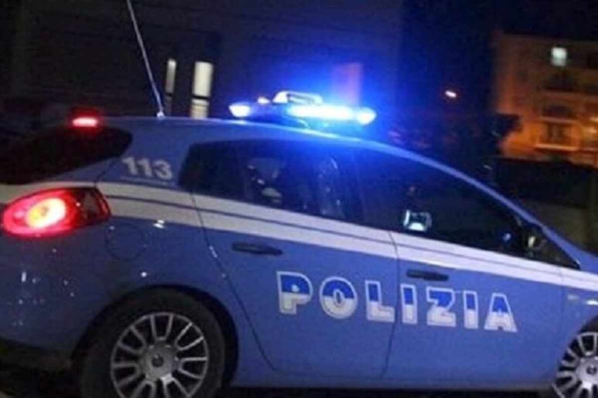 Un'auto della Polizia 