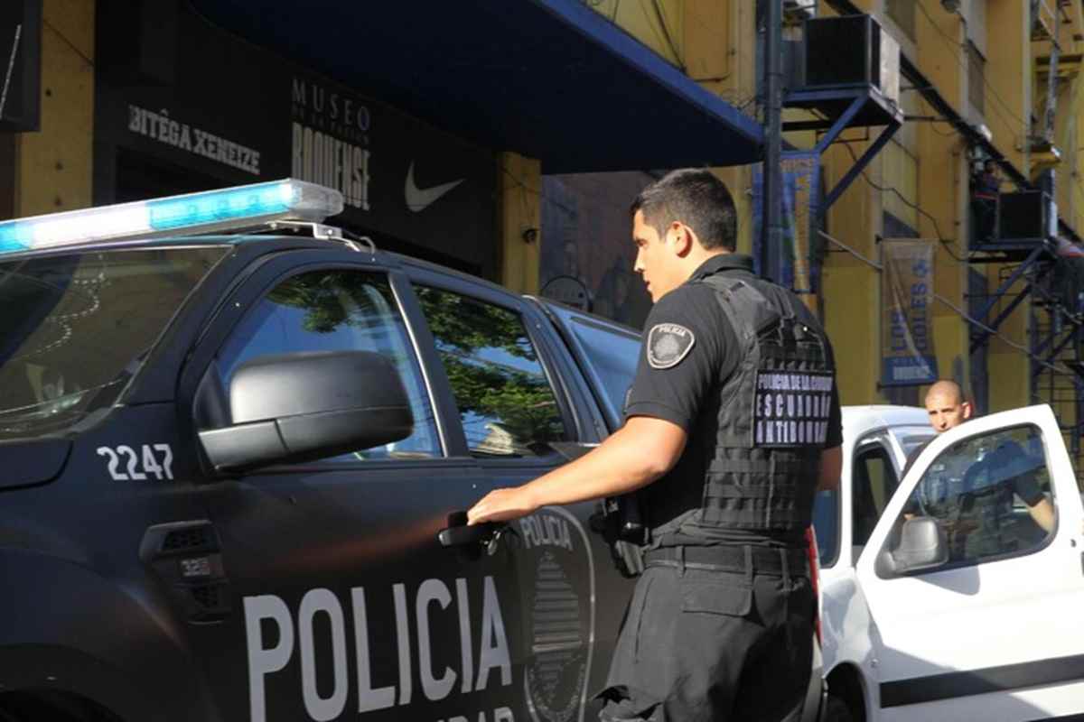 La polizia argentina