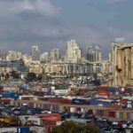 Il porto di Beirut, Libano