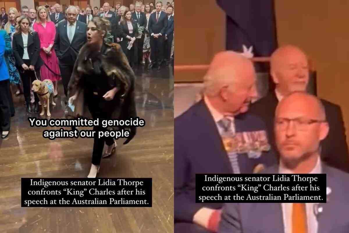 Senatrice aborigena contro re Carlo in Australia