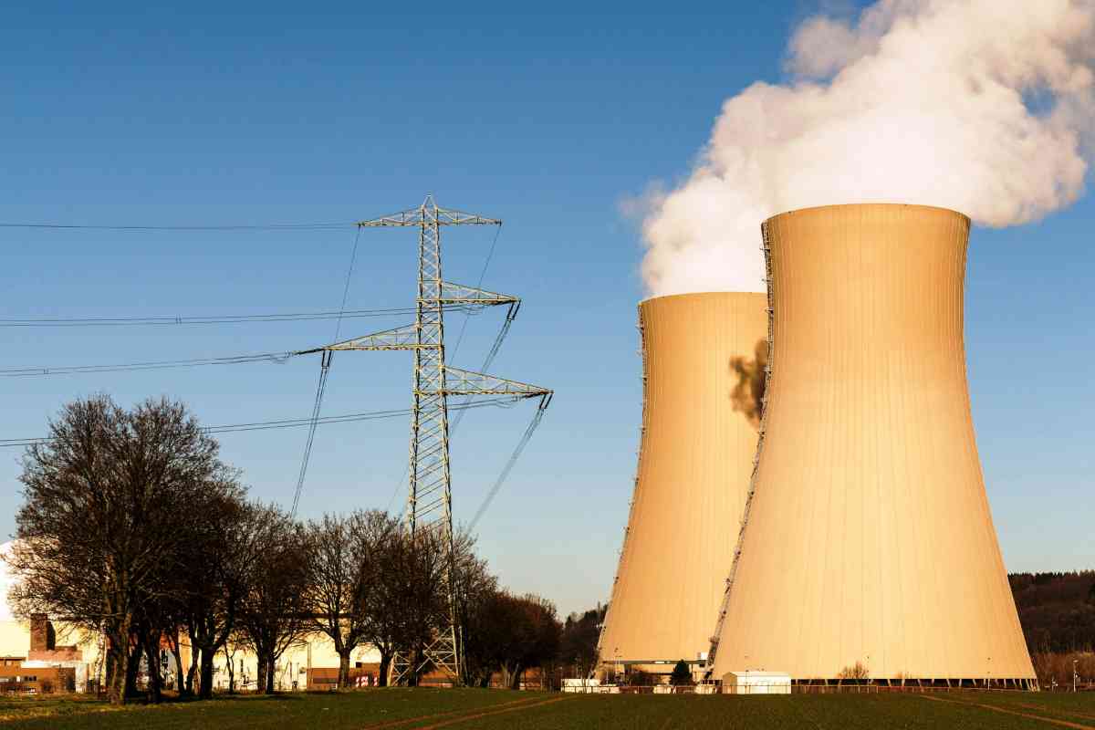 Una centrale nucleare