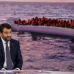 matteo salvini in tv a Porta a Porta