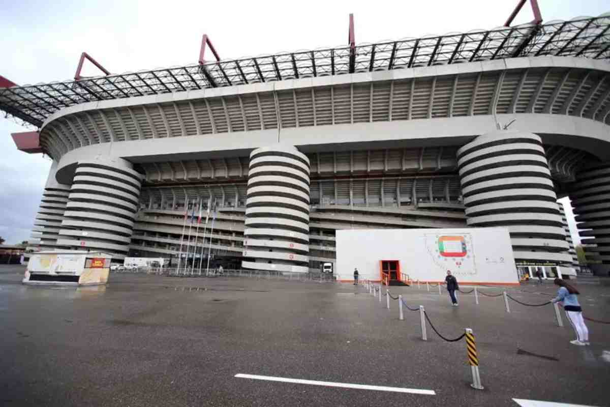 Lo stadio San Siro di Milano