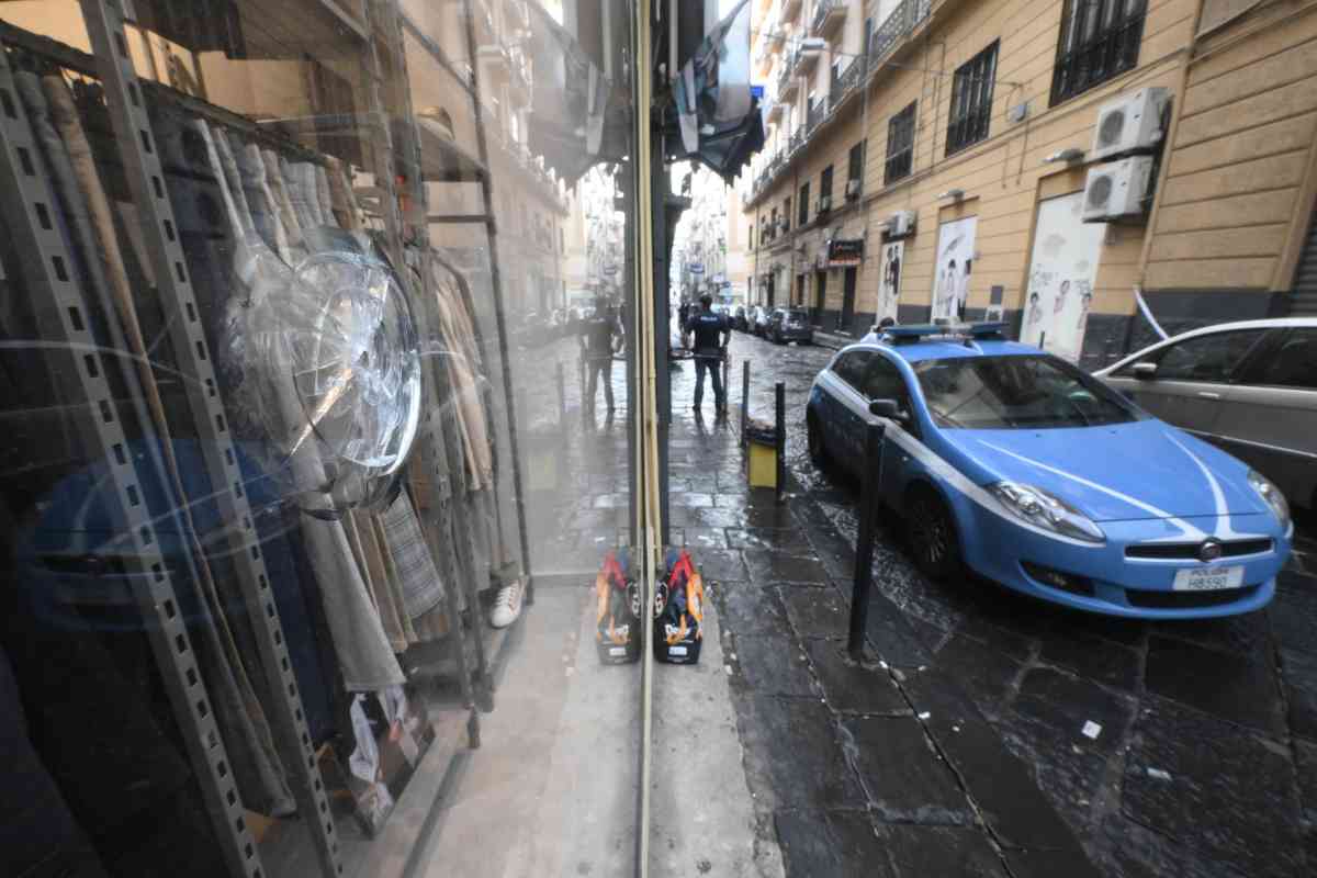 il luogo della sparatoria a napoli dove è morto un 15enne