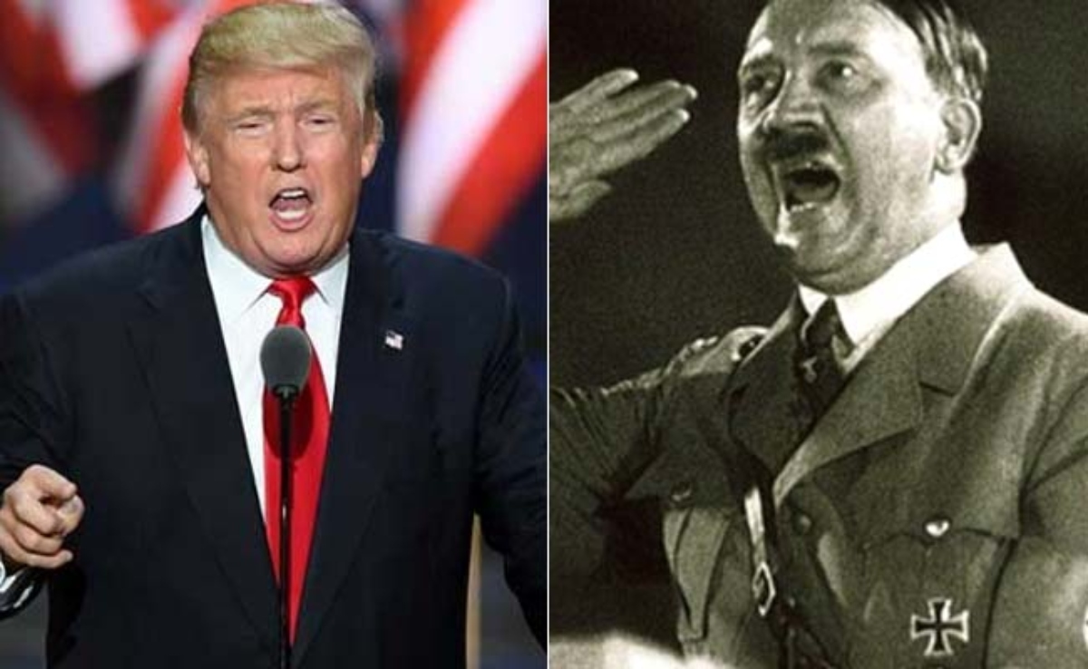 donald trump e adolf hitler