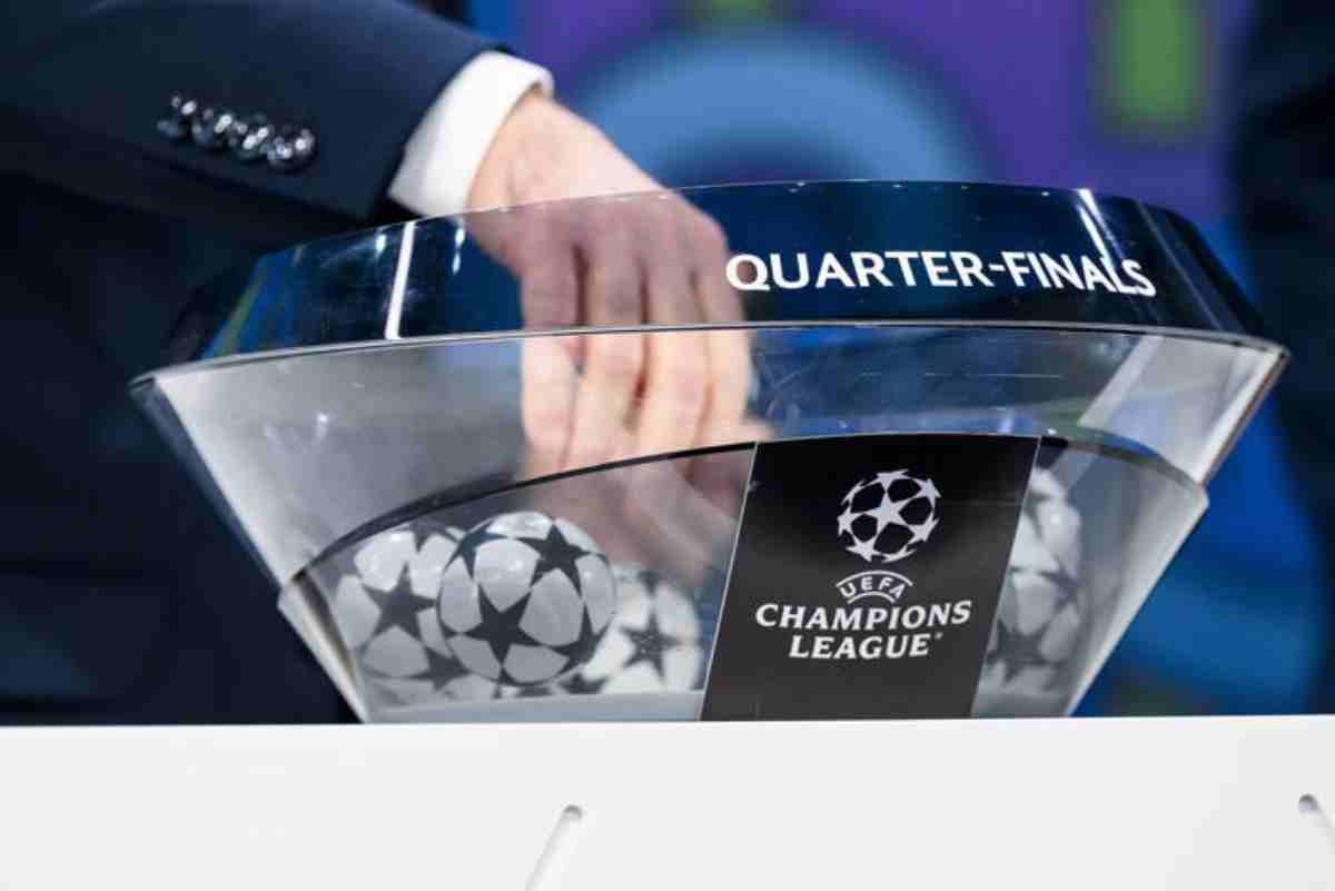 Estrazione delle partite della Champions League