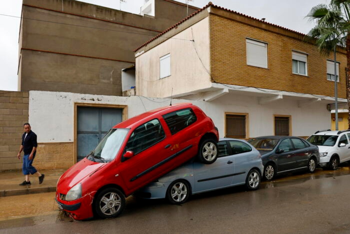 Valencia effetti del temporale