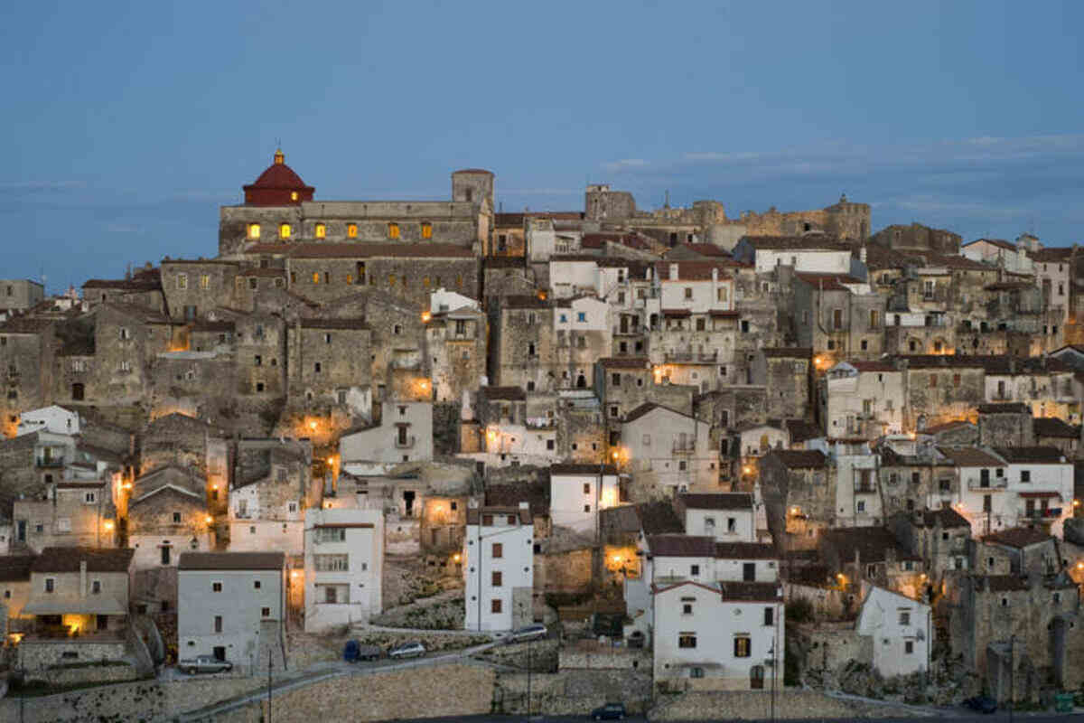 Una veduta di Vico del Gargano