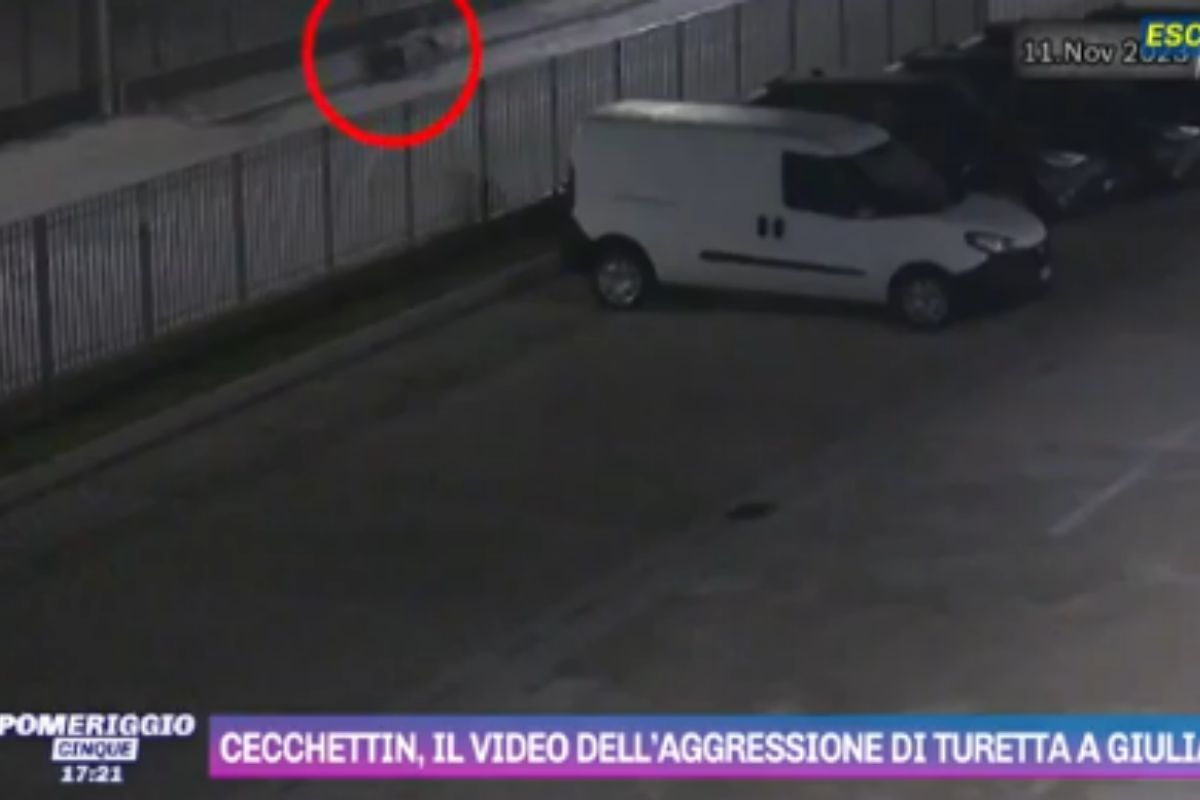 il video di filippo turetta che uccide giulia cecchettin